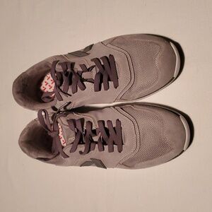 Anodyne Mens No. 50 M050-32-X-075 Gray Lace Up Low Top Training Shoes Size 7.5XW